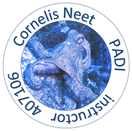 Cornelis Neet Padi dive instructor logo